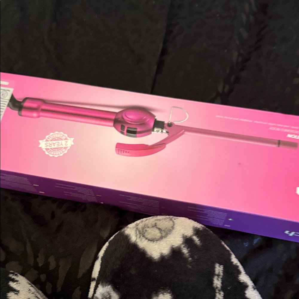 Pink Hair Styling Wand